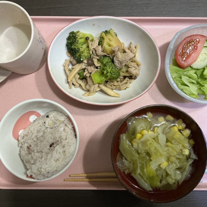 本日の夕ごはん
