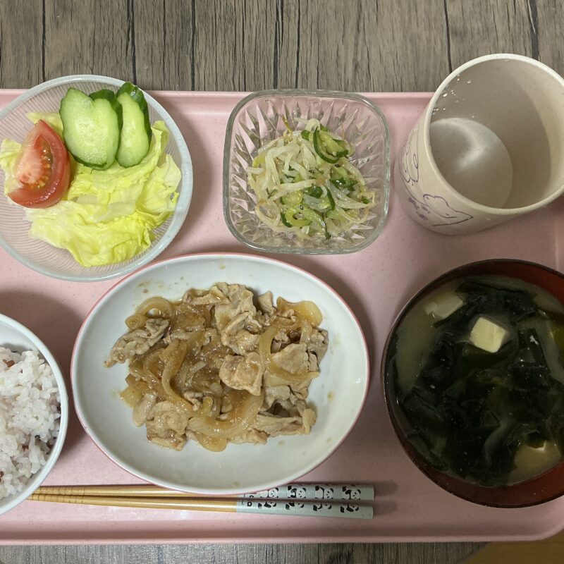 本日の夕ごはん
