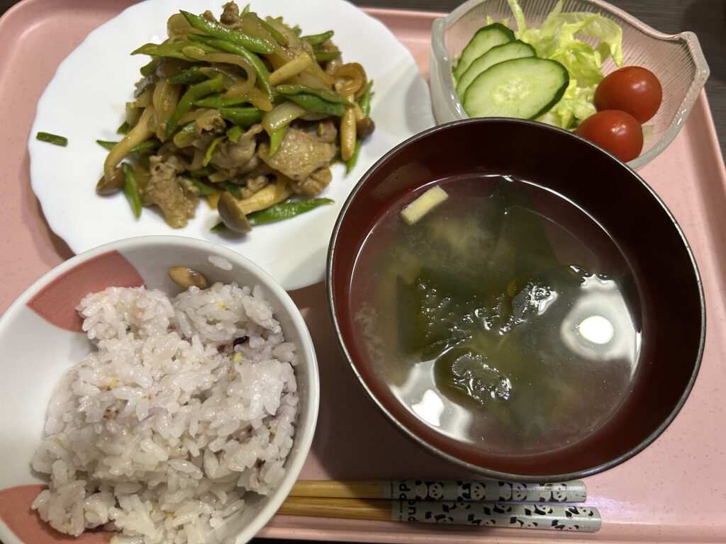 今日のご飯