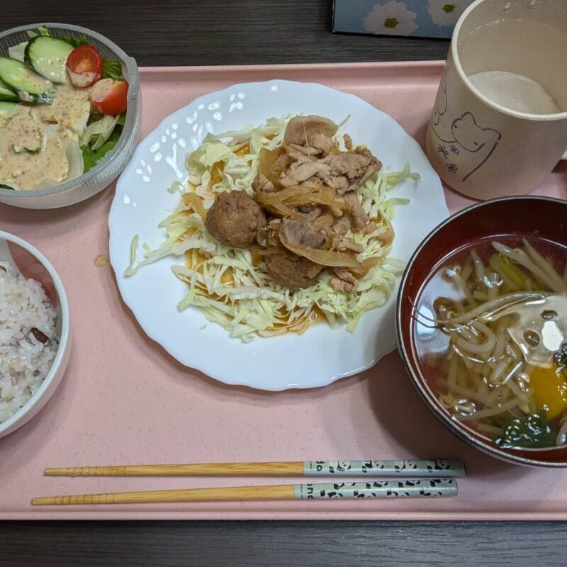 今日の夕飯