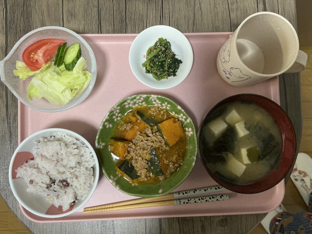 本日の夕ごはん