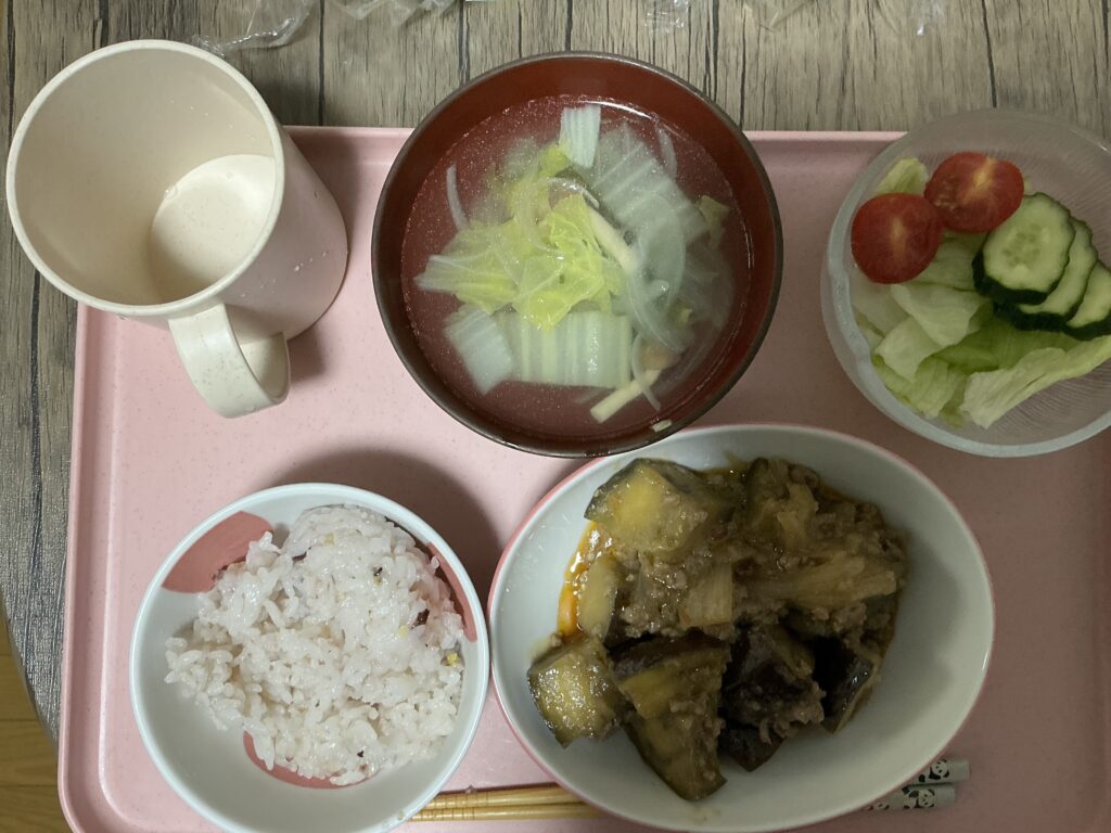 本日の夕ごはん