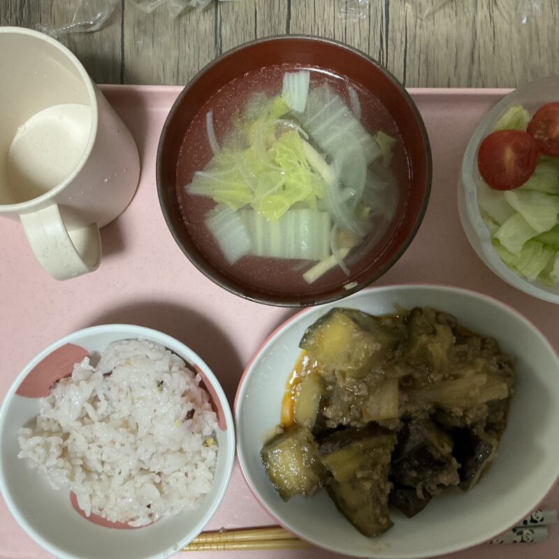 本日の夕ごはん