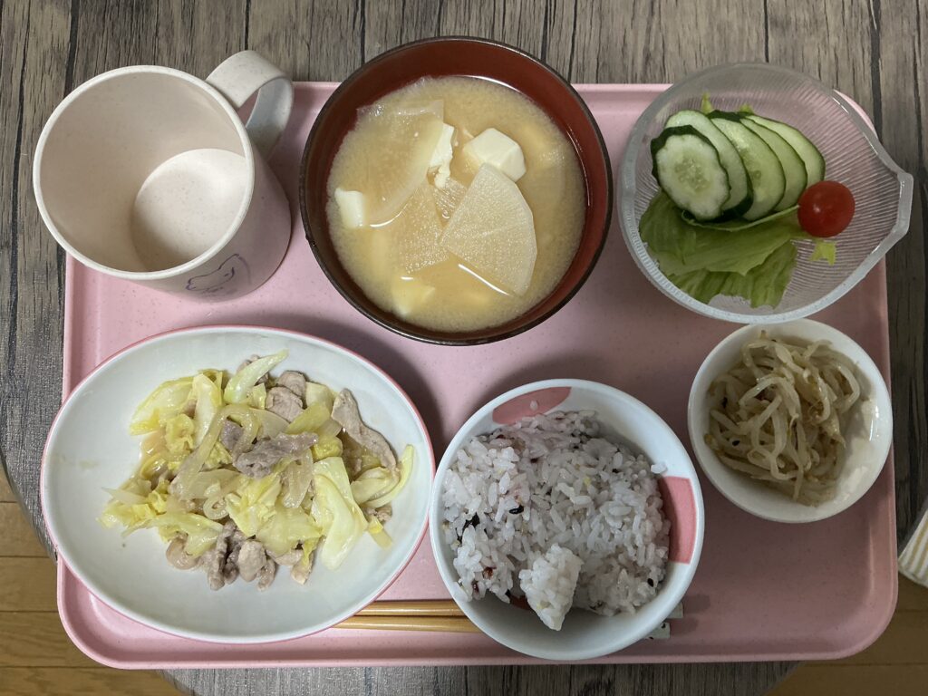 本日の夕ごはん