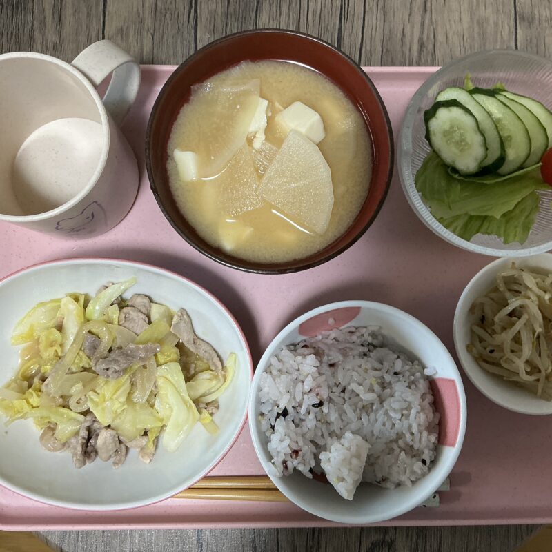本日の夕ごはん