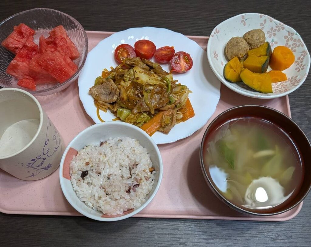 今日の夕飯。