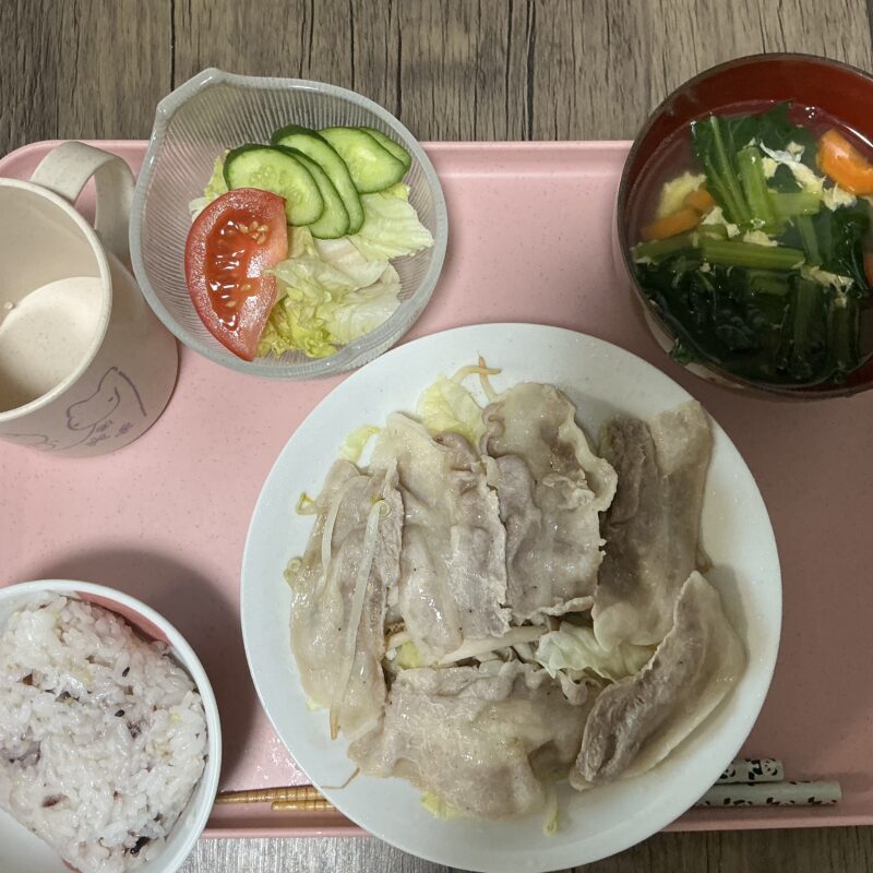 本日の夕ごはん