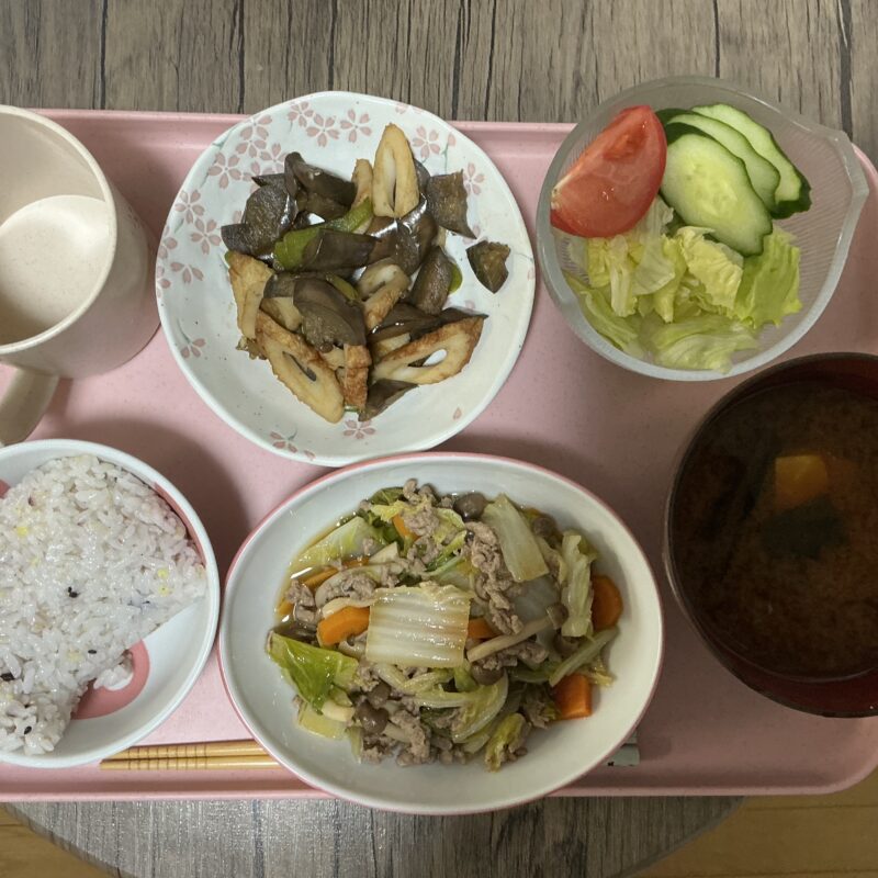 本日の夕ごはん