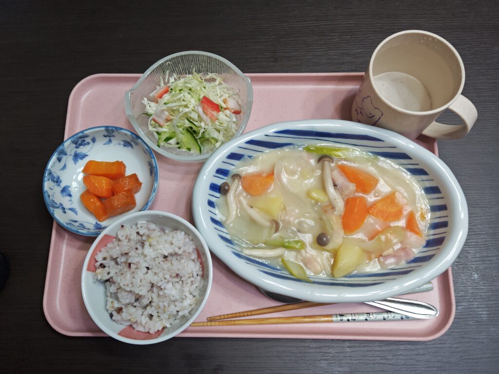 きょうの 晩ごはん