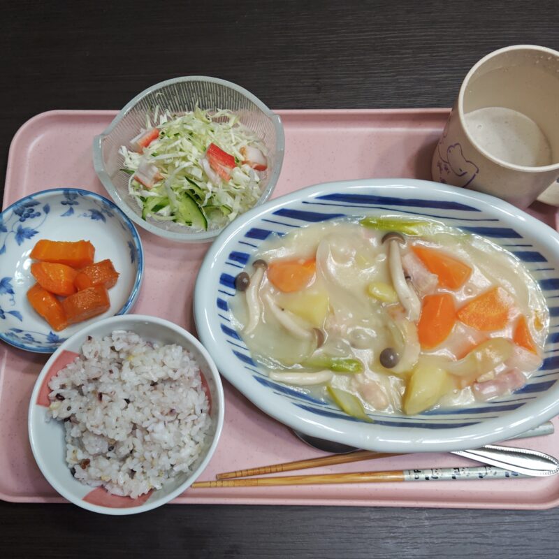 きょうの 晩ごはん