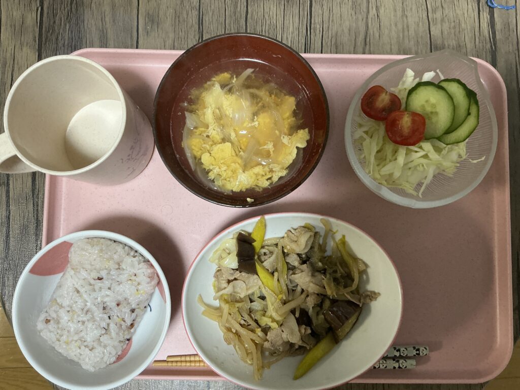 本日の夕ごはん