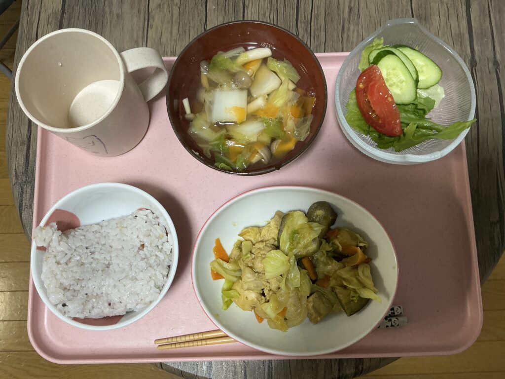本日の夕ごはん