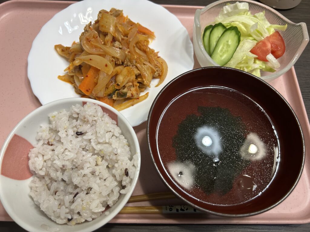 今日のご飯