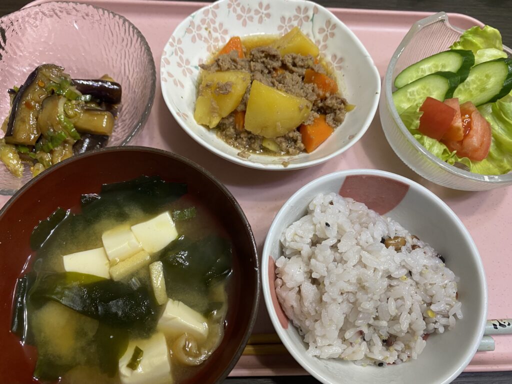 今日のご飯