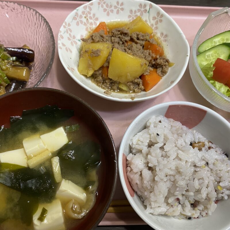 今日のご飯