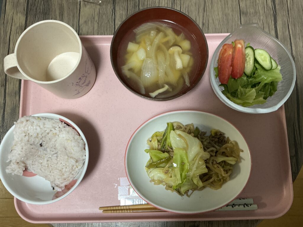 本日の夕ごはん