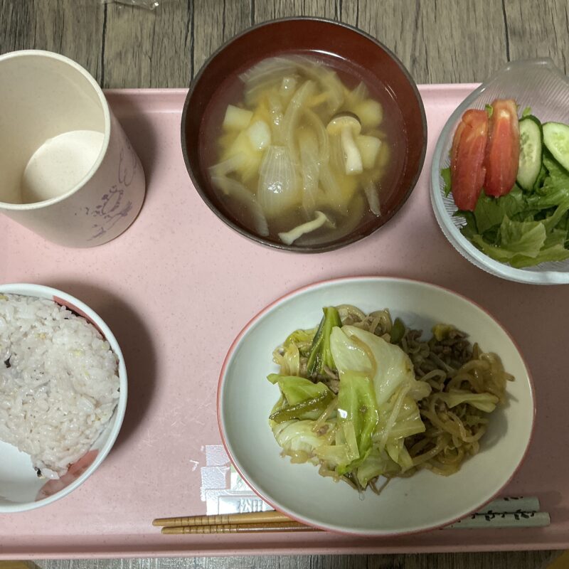 本日の夕ごはん