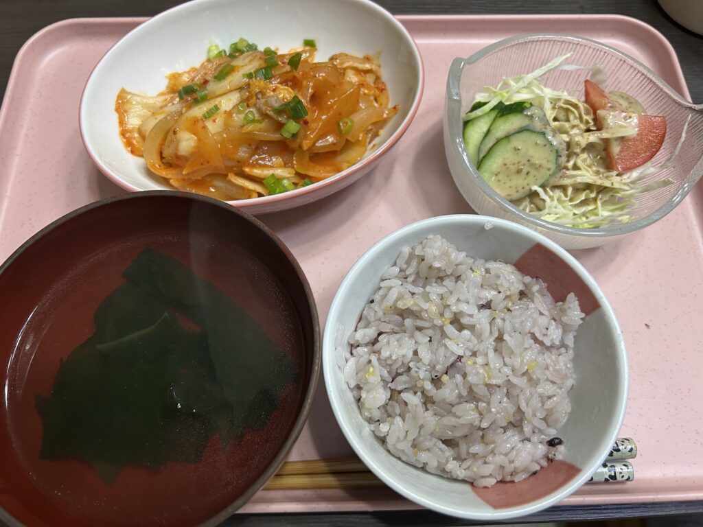 今日のご飯